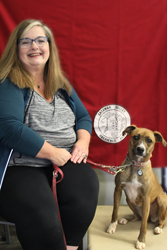 Tracy Cooper, Instructor for Catawba Valley Obedience Club, Hickory NC