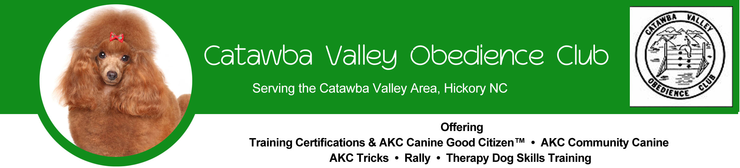 Catawba Valley Obedience Club, Hickory NC